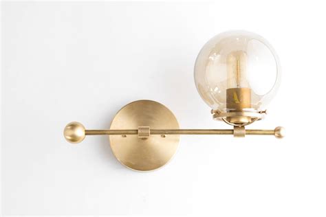 Modern Wall Sconce Brass Sconce Lights Mid Century Modern