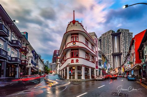 The iconic Red-White House of Keong Saik Road