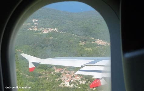 Landing at Dubrovnik Airport