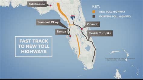 Planning for 3 major Florida toll highways moves forward | wtsp.com