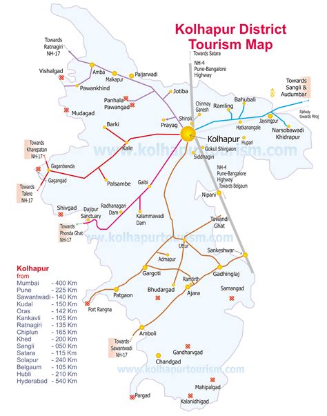 Kolhapur District Map