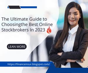 The Ultimate Guide to Choosing the Best Online Stockbrokers In 2023 - Financeinsurance - Medium