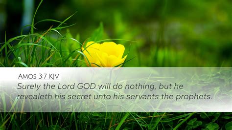 Amos 3:7 KJV Desktop Wallpaper - Surely the Lord GOD will do nothing ...