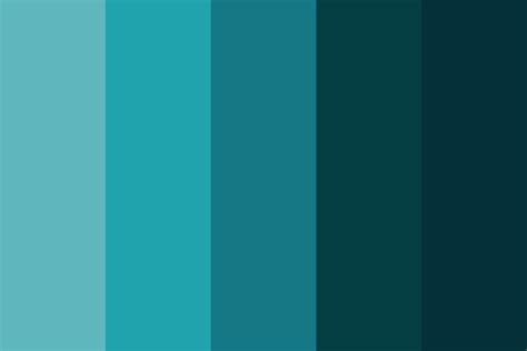 an image of blue and green color palettes for the webpage or website design