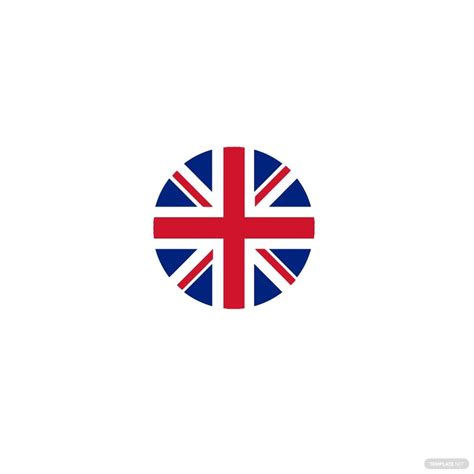 United Kingdom Flag Button Square Clipart in Illustrator, SVG, JPG, EPS ...