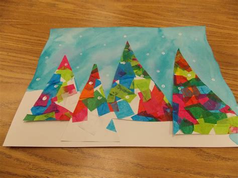 Christmas Art Projects For 1st Graders