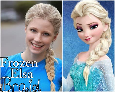 Frozen's Elsa Braid Tutorial Frozen Hair, Elsa Frozen, Disney Hairstyles, Elsa Braid, Princess ...