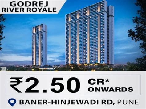 Godrej River Royale Mahalunge Pune - Buy Best 3/4BHK 2.5Cr*