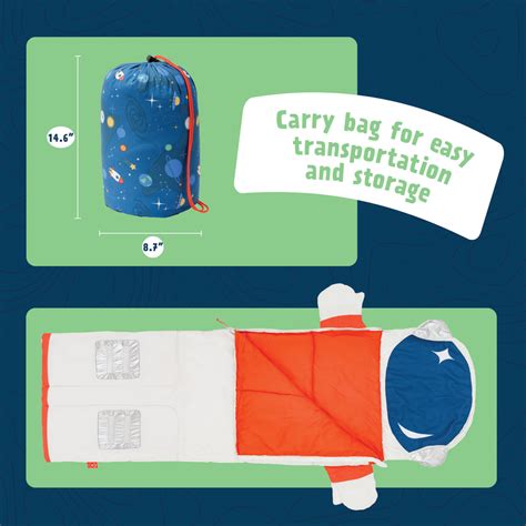 Jett the Astronaut Kids' Sleeping Bag