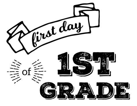 First Day Of School 2024 Sign Printable Free - Joan Maryanne