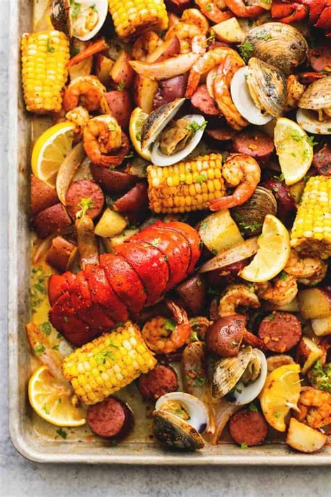 Sheet Pan Clambake - Creme De La Crumb