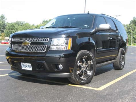 Nice black Chevy Tahoe with 20" rims | Custom Wheels & Tires ...