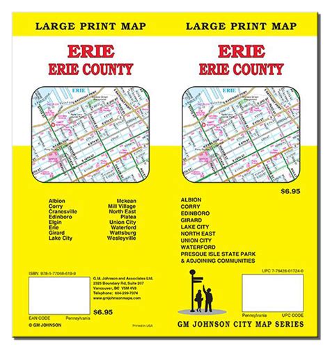 _Erie_PA_Street_Map_GMJ_2017 | The Map Source