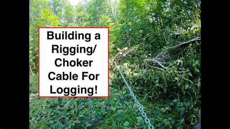 Recycled Monday! Building a Logging Choker/Rigging Cable! EP 64 - YouTube