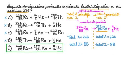 Découvrir 116+ imagen désintégration alpha formule - fr.thptnganamst.edu.vn