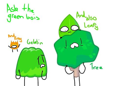 Ask the Green bois, and Firey, and also Leafy..., firey x leafy HD wallpaper | Pxfuel