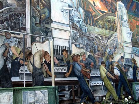 Diego Rivera Detroit Industry Mural - DIA ~ Rivet Head