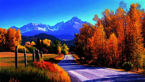 Autumn Landscape Of Color Wallpapers - Wallpaper Cave