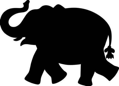 Elephant Silhouette Image at GetDrawings | Free download