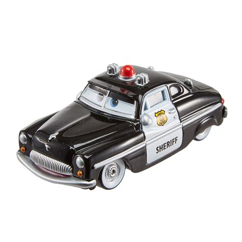 Disney Cars FLM15 Pixar Cars 3 Sheriff Vehicle, Multicoloured- Buy Online in United Arab ...