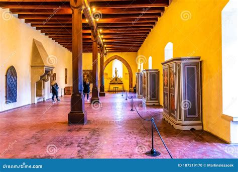 Karlstejn, Czech Republic - 11.6.2020: Interior of Famous Medieval Castle Karlstejn Editorial ...