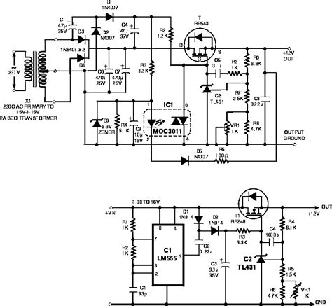 Ultra low Drop Linear Voltage Regulator |simple schematic diagram