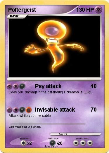 Pokémon Poltergeist 6 6 - Psy attack - My Pokemon Card