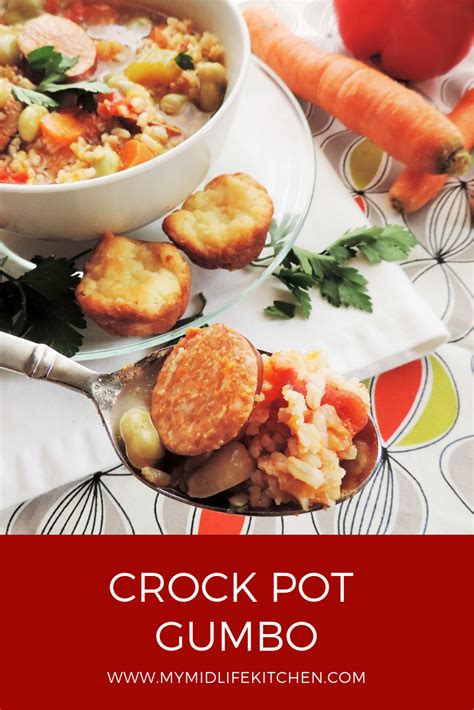 Crock Pot Gumbo - My Midlife Kitchen