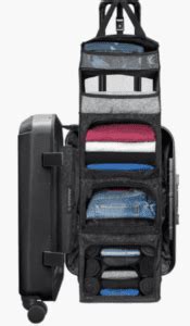 Solgaard Luggage Closet - Packing Shelves In A Suitcase