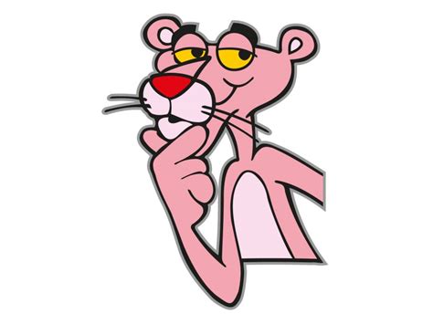 Pink Panther Vector PNG vector in SVG, PDF, AI, CDR format