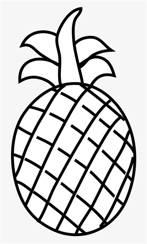 Pineapple Fruit Food - Fruits Clipart Black And White Transparent PNG - 700x1280 - Free Download ...