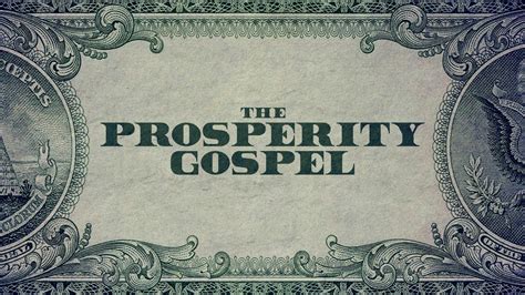 The Prosperity Gospel / Word of Faith Movement - AGTV