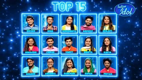 Indian Idol Season 13 | Top 15 Selected Singers Names List | Rishi | Vineet | Today Episode ...