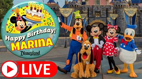 🔴 LIVE AT DISNEYLAND - BIRTHDAY AND 4K CELEBRATION! PT 2 - YouTube