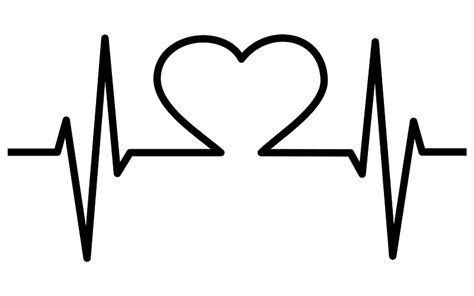 Heartbeat clipart. Free download transparent .PNG | Creazilla