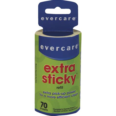 Evercare Extra Sticky Lint Roller Refill - Walmart.com