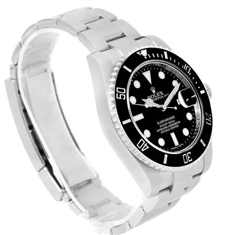 Rolex Submariner Ceramic Bezel Stainless Steel Mens Watch 116610 ...