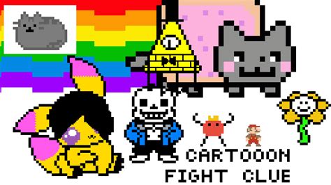 Pixilart - Cartoon fight club by WarriorCat2007