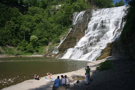 Ithaca Falls - Our Favorite Waterfall in the Finger Lakes