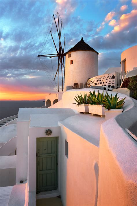 Windmill, Oia Village, Santorini, Greece | Anshar Images