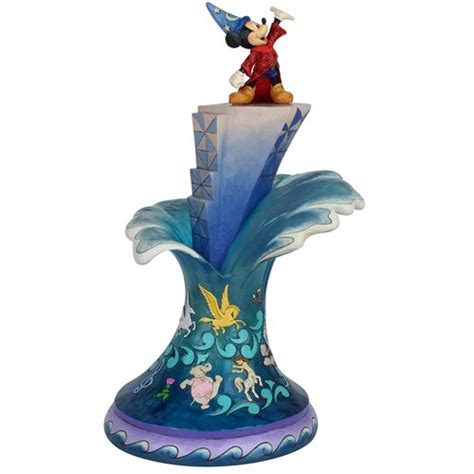 Disney Traditions Sorcerer Mickey Mouse Masterpiece Statue - Crazy Coolness