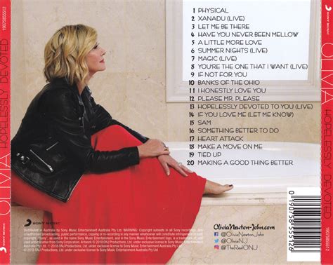 Olivia Newton-John -> music -> compilations -> Olivia Newton-John - Hopelessly Devoted The Hits