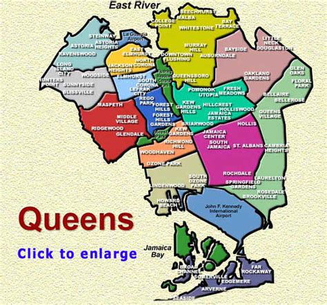 Queens neighborhood map by George L. Rosario | George L. Ros… | Flickr