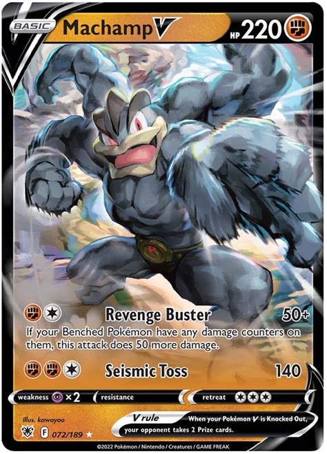 Machamp V - Astral Radiance #72 Pokemon Card