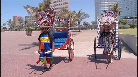 Pulling Rickshaws in South Africa - YouTube