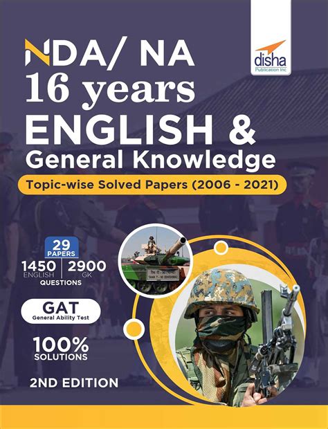 NDA/ NA 16 years English & General Knowledge Topic-wise Solved Papers (2006 - 2021) 2nd Edition ...