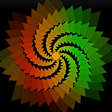 Color Triangle Spiral Free Stock Photo - Public Domain Pictures