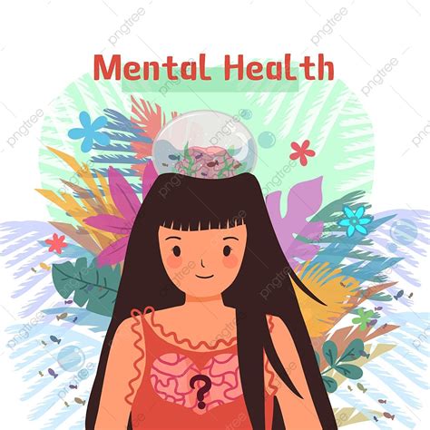 Plantilla De Ilustración De Dibujos Animados De Salud Mental Descarga gratuita de plantilla en ...