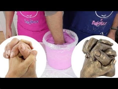 Create a 3D Holding Hands Plaster Cast - using our Adult Hand Casting Kit with our 5L Containers ...