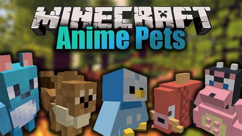 Anime Pets Mod (1.18.2, 1.16.5) - Adorable Companions - 9Minecraft.Net